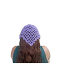 Crochet Mesh Bandana | lavender