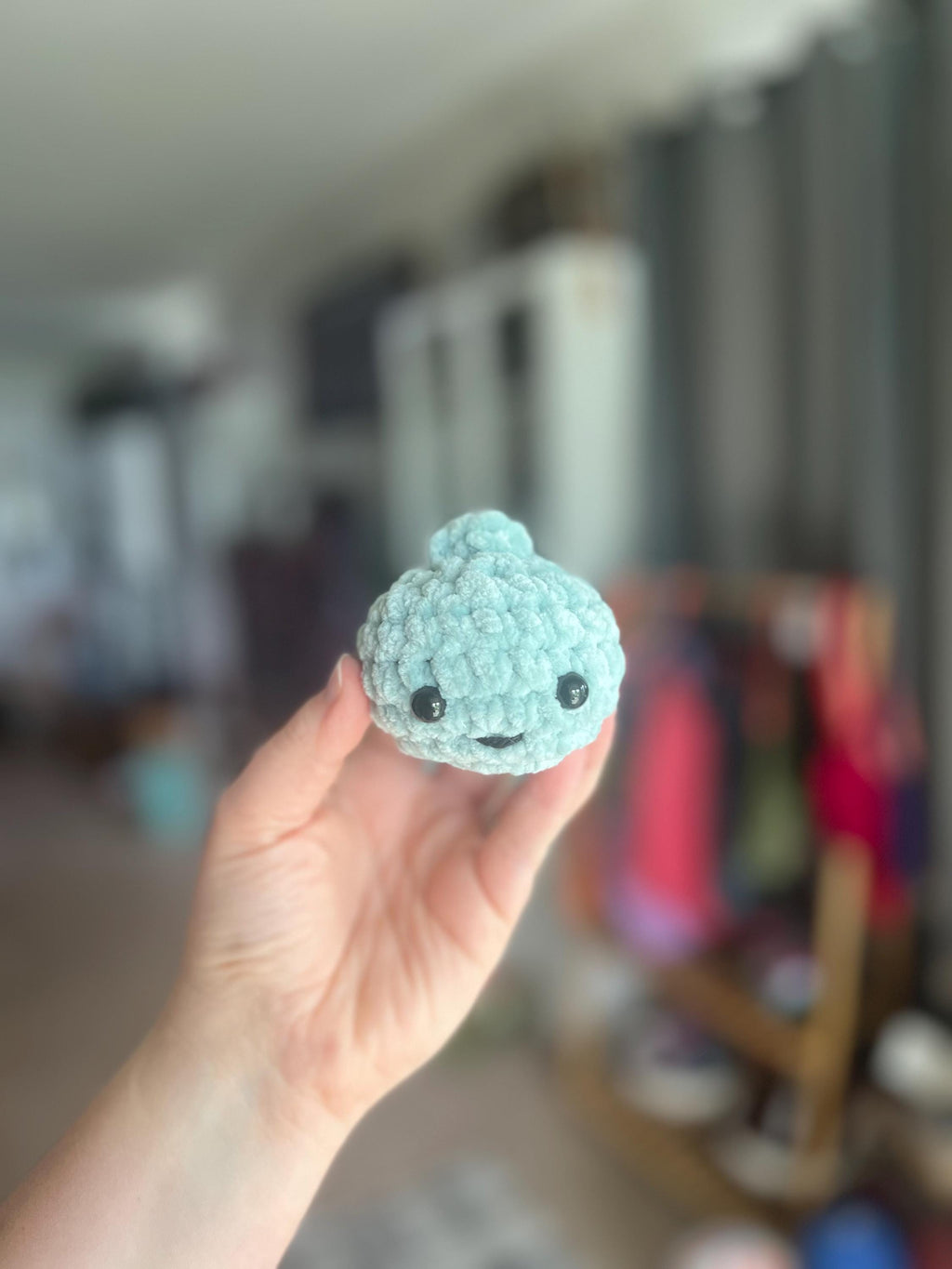 Handmade Crochet Mystery Dumpling Plushie | Surprise Collectible Toy (Random Color)