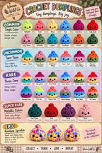 Handmade Crochet Mystery Dumpling Plushie | Surprise Collectible Toy (Random Color)