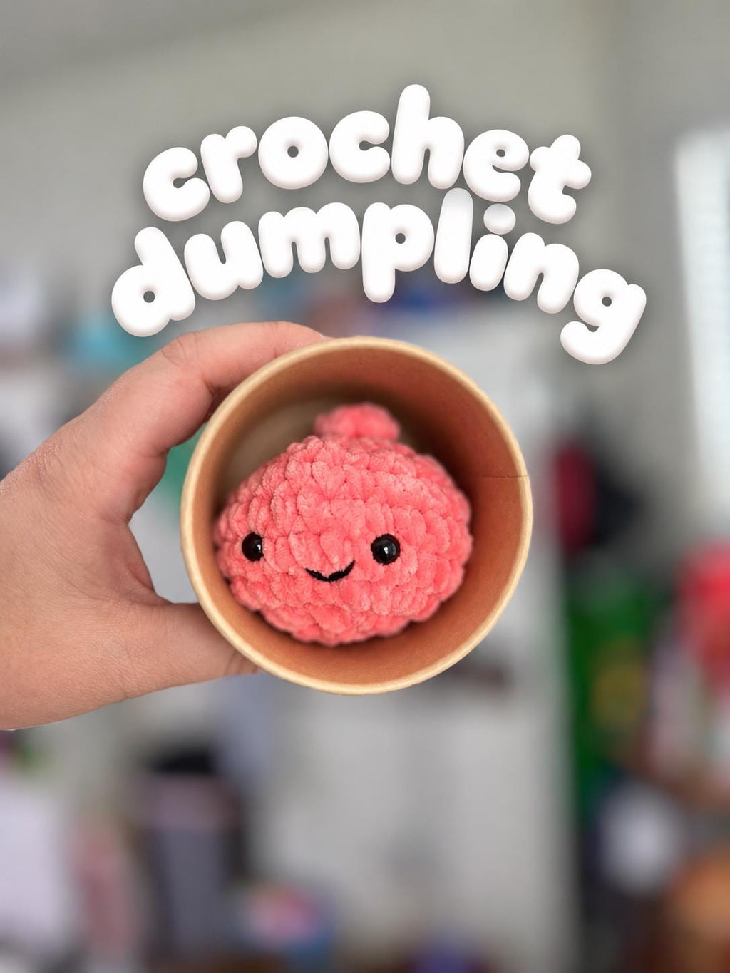 Handmade Crochet Mystery Dumpling Plushie | Surprise Collectible Toy (Random Color)