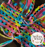 Crochet Rainbow Halter Top