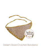 Desert Daze Crochet Bandana