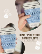 Crochet Coffee Sleeve | Digital Pattern
