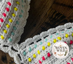 Confetti Crochet Festival Bralette Top
