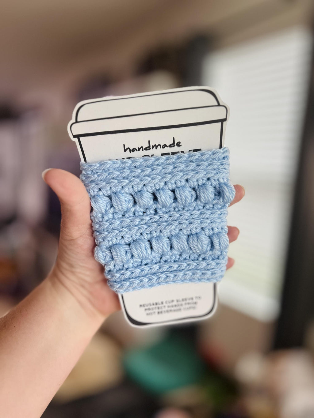 Crochet Coffee Sleeve | Digital Pattern